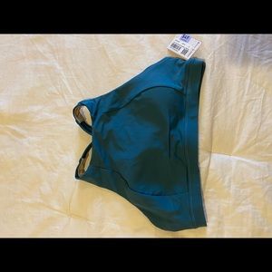 Lululemon Free to be Serene high neck bra in teal